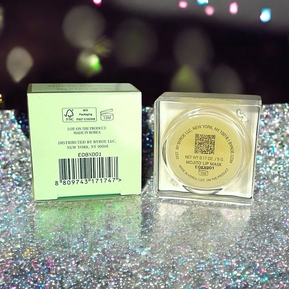 BYROE Mojito Lip Mask 5 g  0.17 oz Brand New in Box